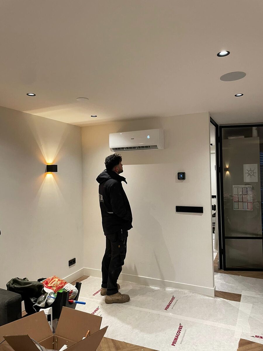 LG wandairco in een moderne woning